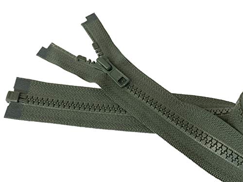 Fermeture éclair YKK #5 plastique moulé pour réparer vos vestes d'automne