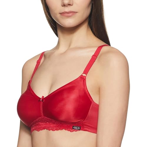 Image of Amante Every de Black Solid Non-Wired Non Padded Everyday Bra