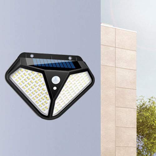 Luz de seguridad con sensor de movimiento y panel solar impermeable IP65 3