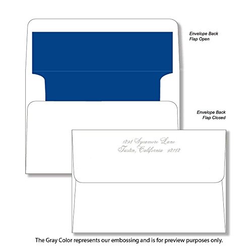 American Stationery 1390 Elegant Embossed Monogram Stationery Ensemble thumb #1