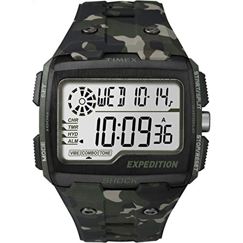 Timex Men's TW4B029009J Expedition Shock Stainless Steel Digital Watch