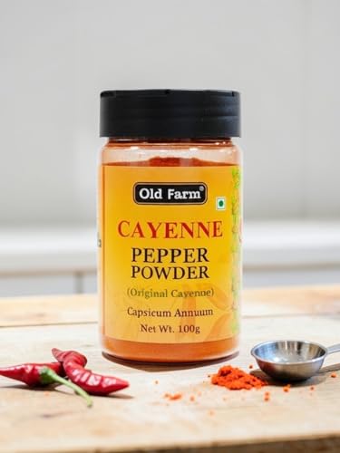 Image of Old Farm Pure Cayenne Pepper Powder 100g