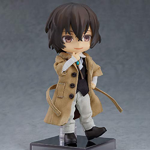 Bungo Stray Dogs Figure, Dazai Osamu Action Figures 14cm/5.5inch Osamu Suit Dazai Osamu Figurine PVC Model Statue Collectible Toy for Anime Fans Gift