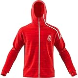 madrid jacke Vereinslogo auf linker Brusthälfte