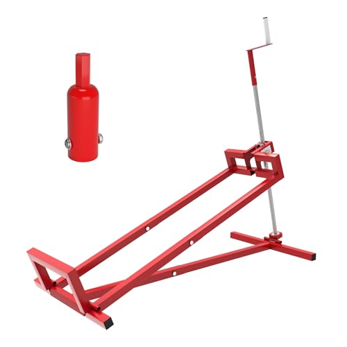 Hebevorrichtung Aufsitzmäher bis 250 kg inkl. Adapter, Heber für Rasentraktor bis 35° Neigung