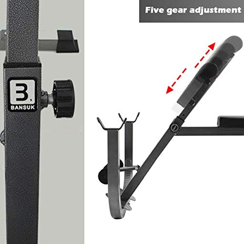 [US stock] Roman Chair Weight Bench Arm Curl Weight Bench Preacher Curl Isolated Barbell Dumbbell Biceps Station Roman Chair,Maximum load capacity of 330 pounds