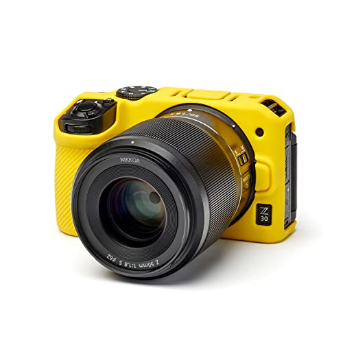 Funda protectora de silicona easyCover para cámara Nikon Z30 amarillo miniatura 1