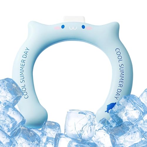 Bandeau pour le cou rafraîchissant efficace contre la chaleur et compresse réutilisable