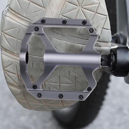 Pédales de VTT plates en nylon avec roulements scellés - 7