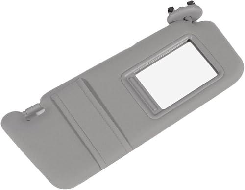 Miniatura 207 de SCITOO Visera solar para automóvil con espejo apto para 2010-2015 para CX-9 gris con techo solar (lado izquierdo del conductor)