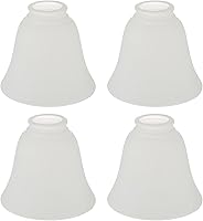 Vista 19 de Aspen Creative 23030-4 Pantalla de Vidrio para Ventilador de Techo Transicional de Alabastro en Forma de Campana con Accesorio de 2-1/8", 4-3/4