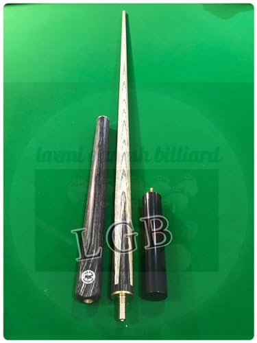 Image of LGB Snooker Master Classic Cue Stick with Extension and Leather Cue Case, Glove, Chalk Holder, Chalk, Tip