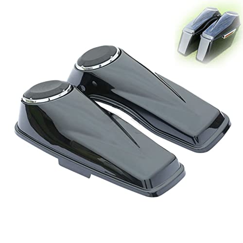 Haut-parleur sacoche couvercle résistant aux vibrations pour Harley Touring 2014-2019