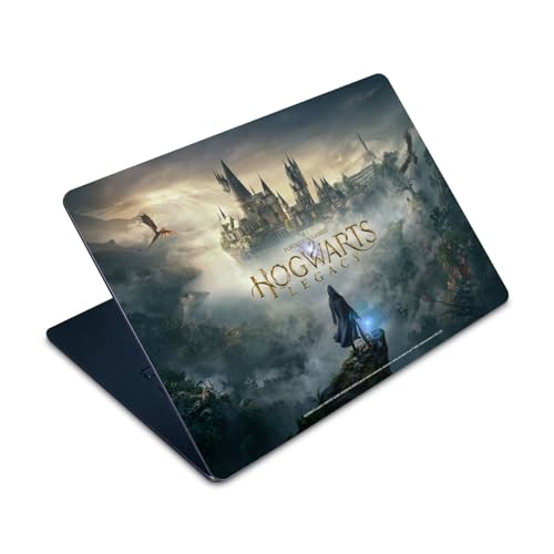 Head Case Designs Offizielle Hogwarts Legacy Wichtige Kunst Grafiken Vinyl Haut Aufkleber Abziehbild Abdeckung kompatibel mit Apple MacBook Air 15' M2 2023