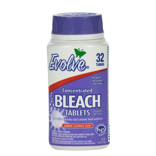 Evolve Concentrated Bleach Tablets 1- 32ct (Summer Lavender)
