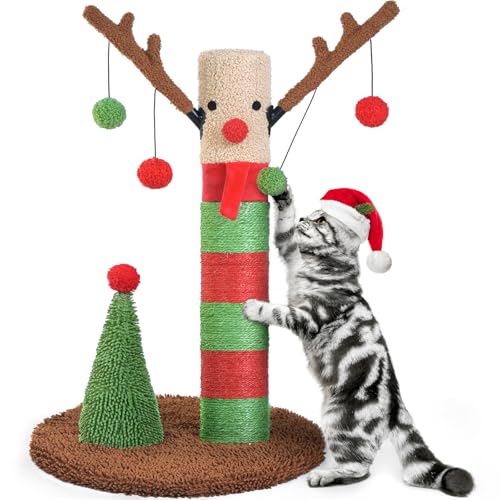 Rascador para Gatos BOLUO Christmas 25 pulgadas miniatura 1