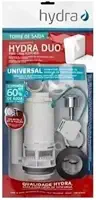 MECANISMO DE DESCARGA DECA REPARO SAIDA UNIVERSAL DUAL FLUX 1100.SI.59.01 ORIGINAL DECA HYDRA 1,6gpf/6,0lpf