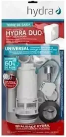 MECANISMO DE DESCARGA DECA REPARO SAIDA UNIVERSAL DUAL FLUX 1100.SI.59.01 ORIGINAL DECA HYDRA 1,6gpf/6,0lpf
