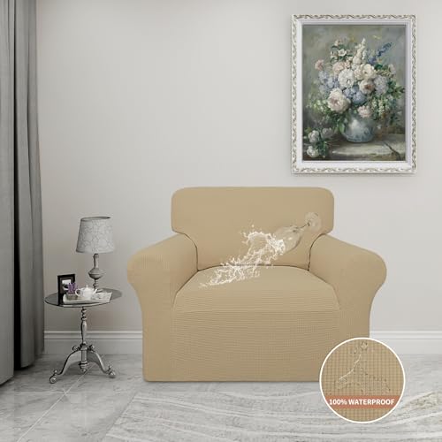 Image of Easy-Going 100% Waterproof Oversized Chair Couch Cover, Stretch Sofa Cover