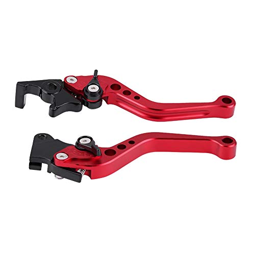 Front Brake Lever,Motorcycle Brake And Clutch Lever Kit,1 Pair Of 22Mm 7/8 Cnc Aluminum Motorcycle Clutch Drum Brake Lever Handle Universal For Most Of Motorcycles,Scooters And Electric Bike(Red) #TOP5
