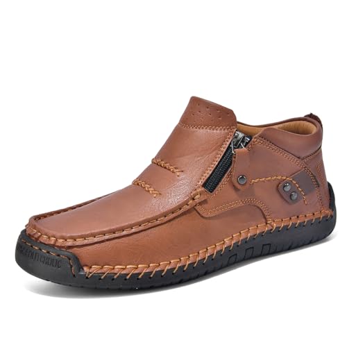 Image of Coramtty Mens Classic Loafers Moccasins Walking Outdoor Walking Shoes