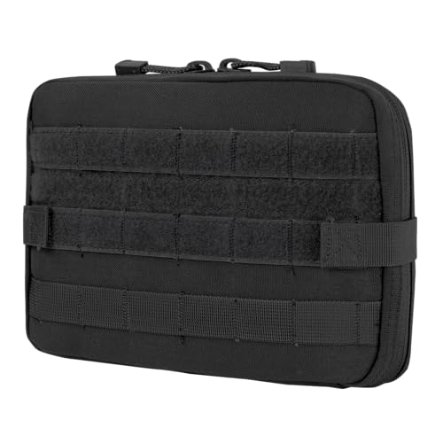 Condor T and T Pouch (Black), 7.5"H x 10"W x 1.5"D