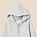 Amazon Essentials Unisex Babies' French Terry Zip-Up Hoodie, Pack of 2, Light Grey Heather/Navy, 24 Months