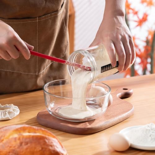 Tarros de cristal herméticos de 1000 ml para conservar tu masa madre 3