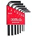 Eklind 10107 Cushion Grip Hex T-Key Set 7 Count