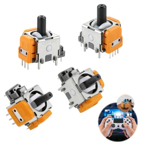4 PCS Hall Effect Joysticks pour PS5 Sony Module Analogique 3D Anti-Drift – vue 7