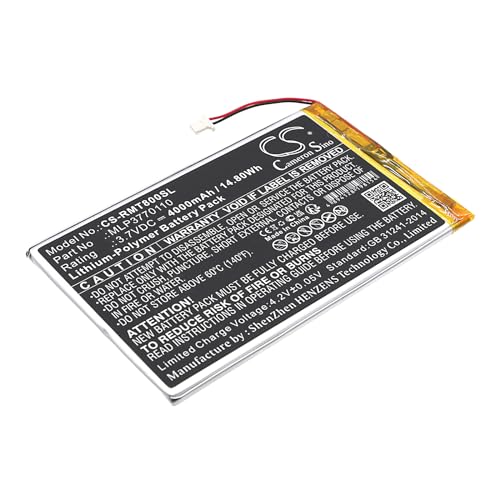 Batterie Rand McNally TND-T80A haute capacité 4000 mAh
