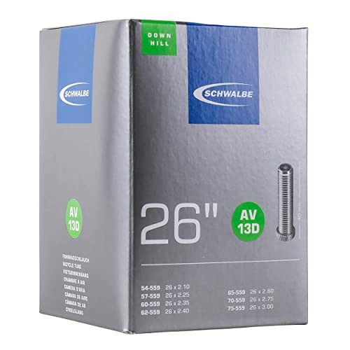 Schwalbe AV 13D Fahrrad Schlauch 26 pouces chambre air valve auto