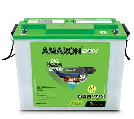 Amaron AAM-CR-AR200TT54 200 AH Lead Acid Battery, White and Green - Amazon product rated Grade B