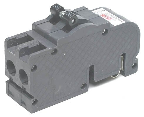 UBI VPKUBIZ2100 UBI Type Z Thick Series 2 Pole Plug In Circuit Breaker