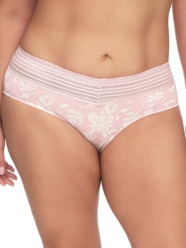 Image of Warner's womens No Pinching No Problems Dig-free Comfort Waist With Lace Microfiber Hipster 5609j