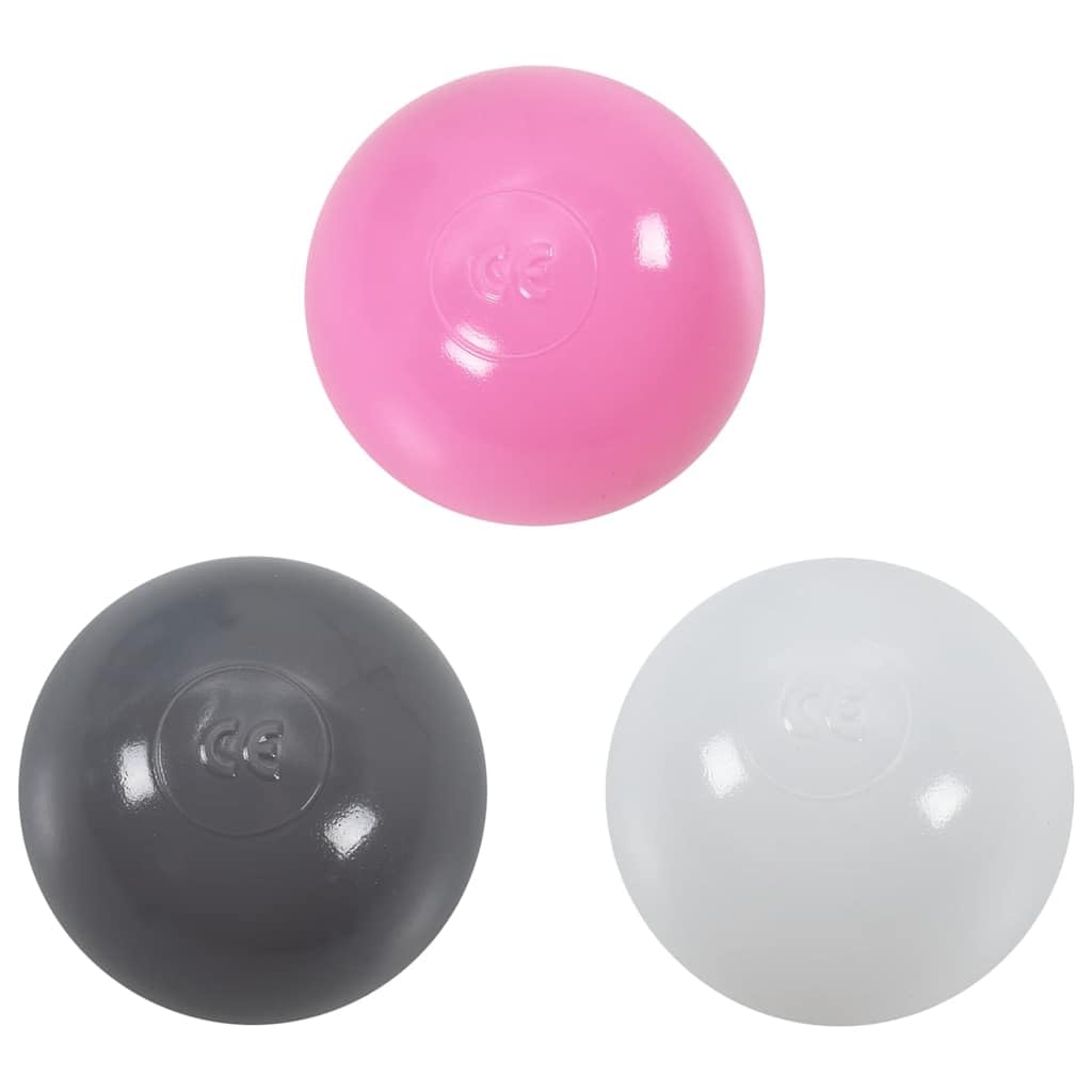 Spieltunnel 175 cm Grün Mit 250 Bällen Polyester | Wasserabweisend, Leicht zu Reinigen, Verbindbar Mit Spielzelten, Inklusive Tragetasche