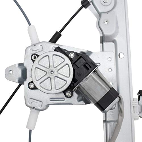 Image of TRQ Front Left Power Window Regulator & Motor Assembly Drivers Side Compatible with 2012-2015 Chevrolet Cruze 2016 Cruze Limited GM1350227