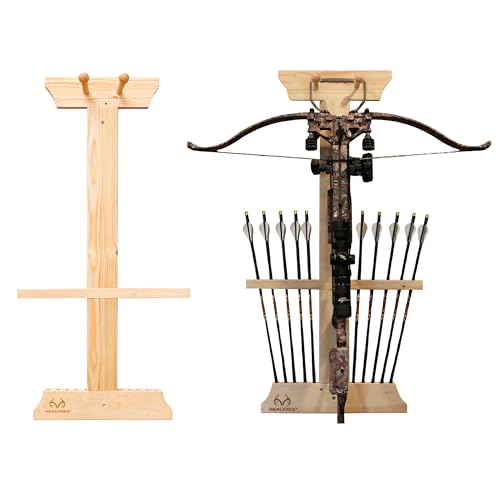 Rush Creek Creations Realtree Arbalète et 10 Arrow Nœud en Rack – Ensemble DE 4 Minutes