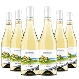 Le Altane Chardonnay Italia Vino Varietale - Vino Bianco, 6 bottiglie