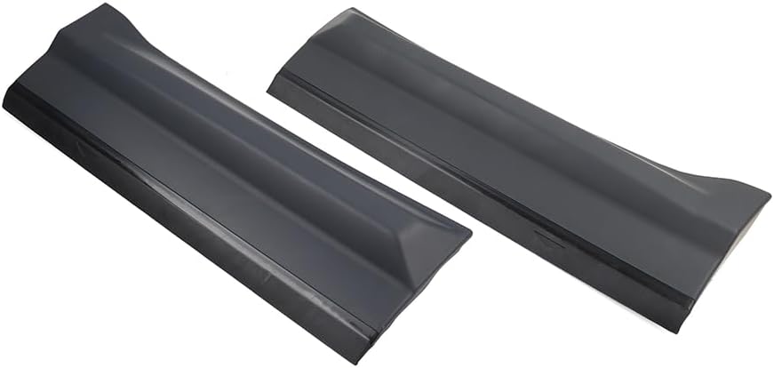 Cnonee1 1Pair LR044657/LR044656 Car Front Door Panel Molding Cladding Trim Strip ABS Primer For LR2/Freelander 2 2006-2016