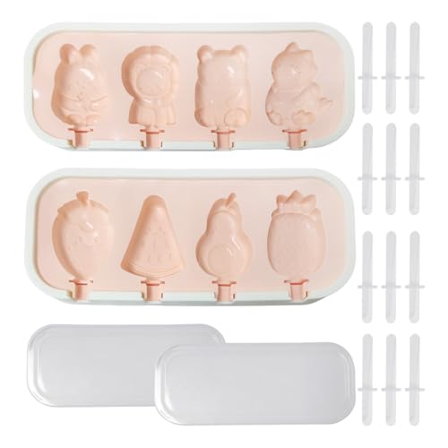 SGSCFG 1 Pezzo di Forma di Animale E 1 Pezzo di Cielo di Frutta, Strumenti di Preparazione del Ghiaccio, Forme Dolci dei Cartoni Animati, Esigenze di Cucina.