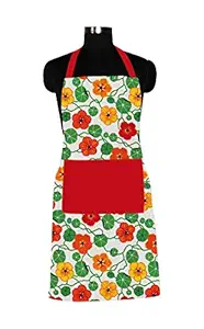 AIRWILL, 100% Cotton Regular Kitchen Home Use & Chefs Use Aprons, Pack of 1 piece