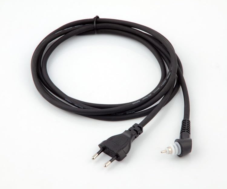 VRCT 2 Pin Euro to Angle Swivel Cord 360 Degree Swivel Plug Power Cord for Hair Flat Iron Dryer Straightener