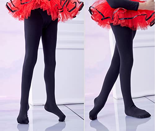 Image of danswan Ballet Dance Tights Footed Ballet Legging Stocking for Girls Students Practice (Kids /Women /Toddler)
