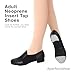Theatricals Adult Slip-On Tap Shoes Black 10.0 T9100