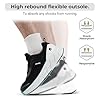 FitVille Wide Fit Trainers for Men Arch Support Road Running Shoes Lightweight Breathable Athletic Sneakers for Gym Fitness Jogging Walking, Black, 9.5, X-Wide #2