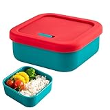 Resistencia Versátil a Temperaturas: La silicona de alimenticio garantiza que estos recipientes resistan temperaturas extremas sin deformarse o emitir olores, lo que los hace ideales para almacenar y recalentar comidas en diversos entornos de cocina. Ofrecen durabilidad y consistencia para un uso frecuente en la preparación de alimentos.