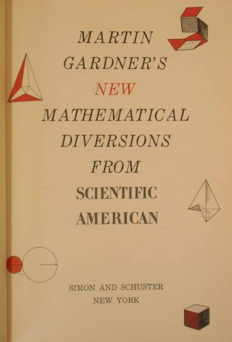 New Mathematical Diversions from Scientific Ame... 0671452401 Book Cover