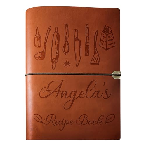 Personalized Blank Recipe Book Binder, Custom...