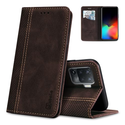 Étui portefeuille Samsung S24 FE en cuir synthétique chic AKABEILA